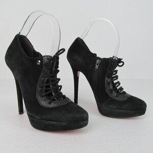 Villa Vittini Suede Stiletto Pumps Women's Size 6